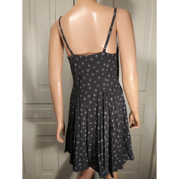 M Last 1! AC/DC lightning bolt printed sun dresses - Picture 4 of 8